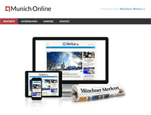 Tablet Screenshot of munich-online.de